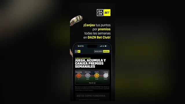 Captura oficial de la app de DAZN Bet en la App Store de España