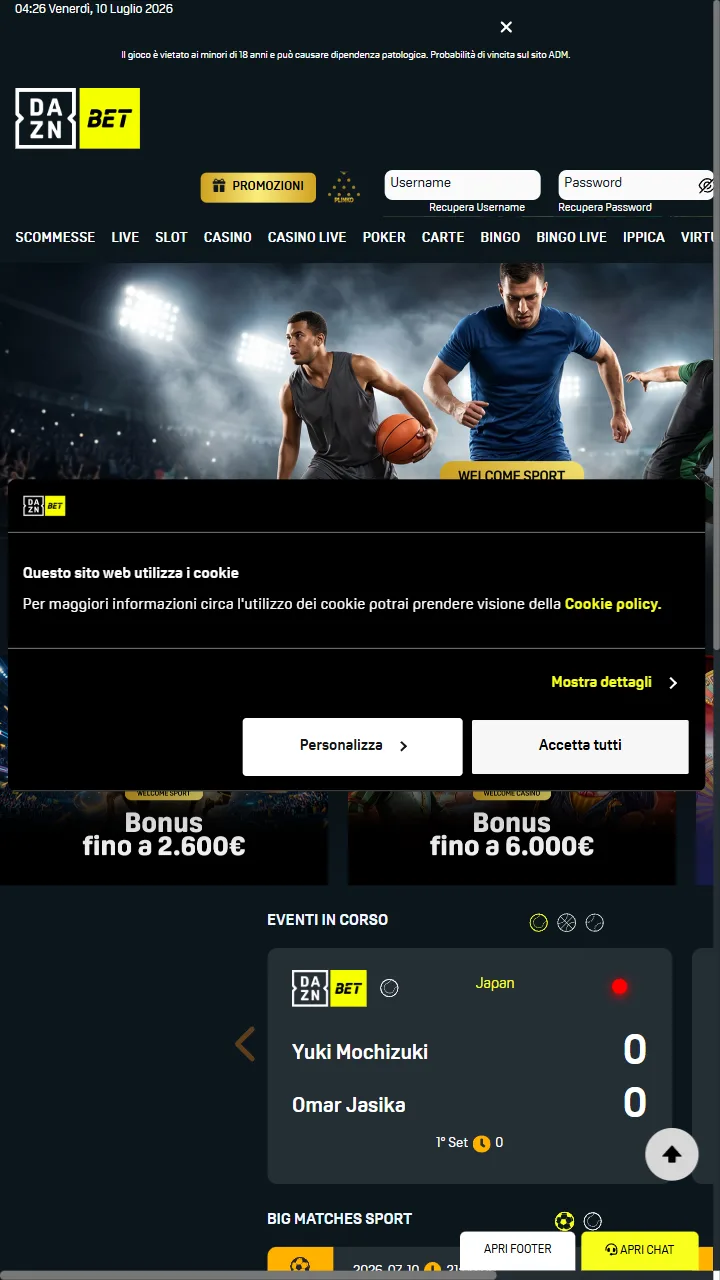 DAZN Bet — casa de apuestas